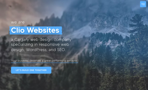 Clio Websites  Calgary Web Design