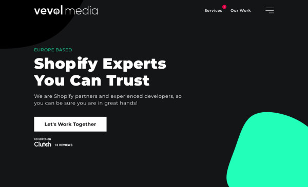 Shopify Partners Agency  Vevol Media
