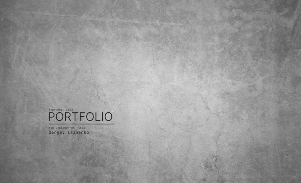 Sergey Portfolio