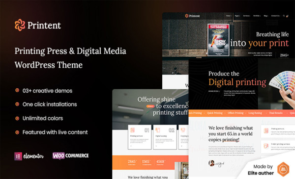 Printent WordPress Theme
