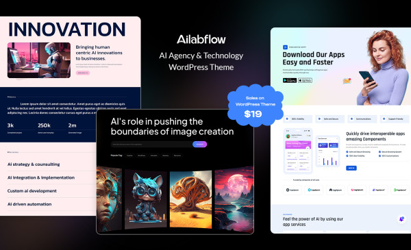 Ailabflow WordPress Theme