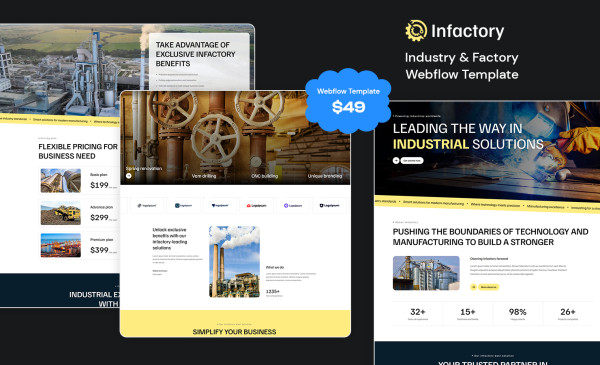 Infactory Webflow Template