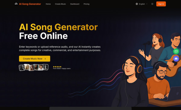AI Song Generator Free Online