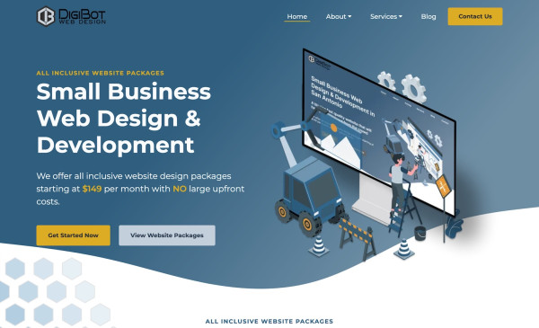Digibot Web Design