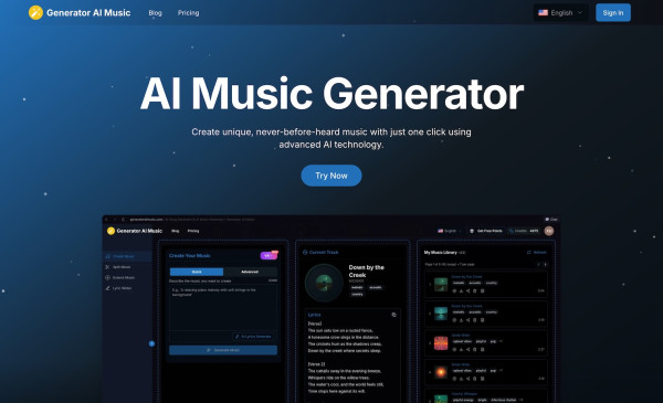 Generator AI Music Free Online
