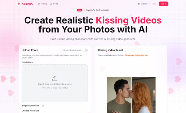 kissingai