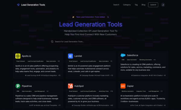 Lead Generation Tools