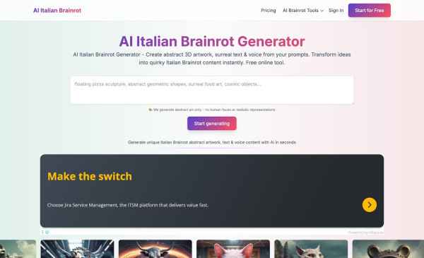 AI Italian Brainrot Generator