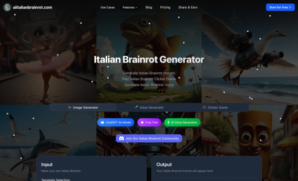 Italian Brainrot Generator