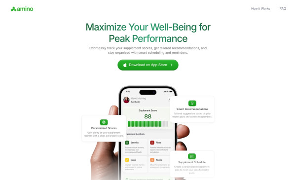 Amino Supplement Scanner
