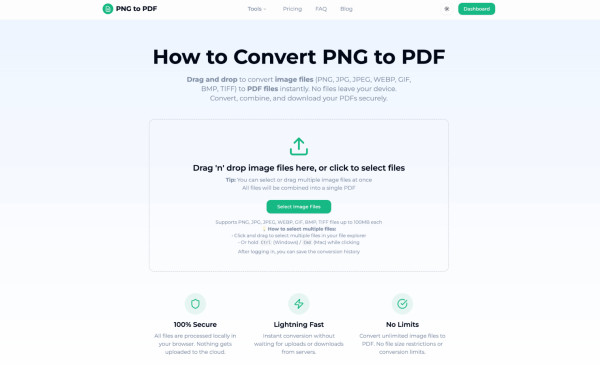 How to Convert PNG to PDF