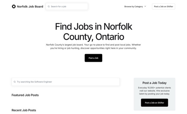 Norfolk County Job Board