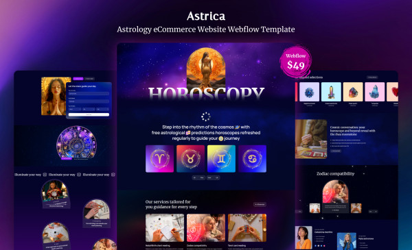 Astrica Webflow Template