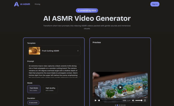 AI ASMR