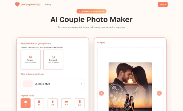AI Couple Photo