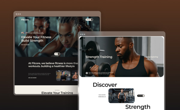 Fitcore Webflow Template