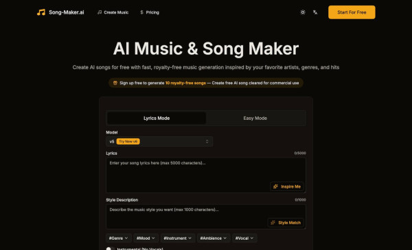 Song Maker AI