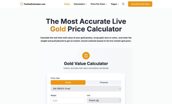 The Gold Calculator