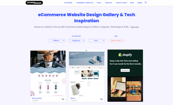 Ecommerce Design