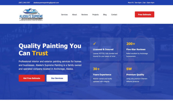 Alaska Supreme Painting