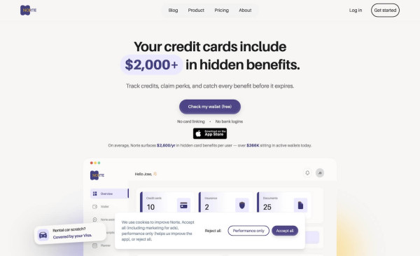 Norte Wallet Intelligence