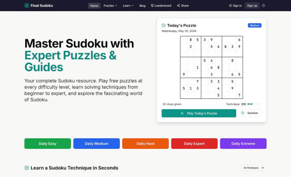 Final Sudoku