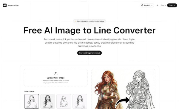 Image to Line