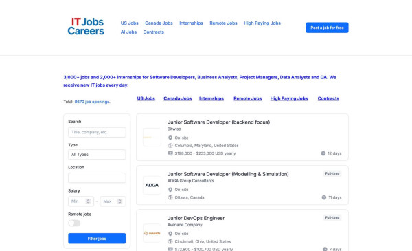 IT Jobs Careers