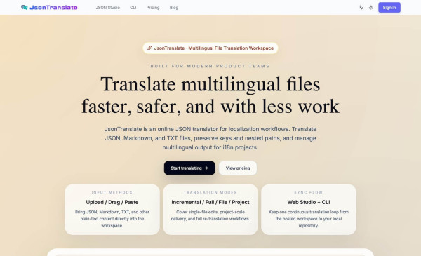 Json Translator