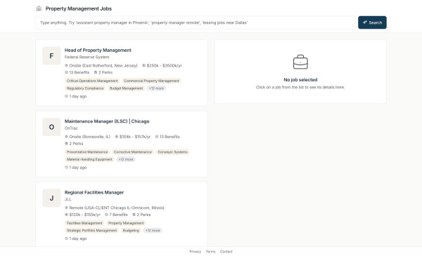 Property Management Jobs