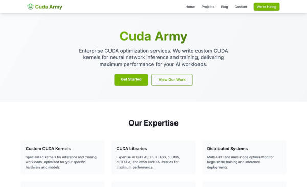CUDA Army