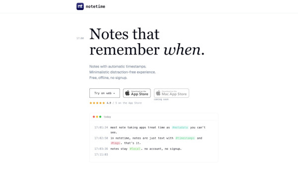 notetime