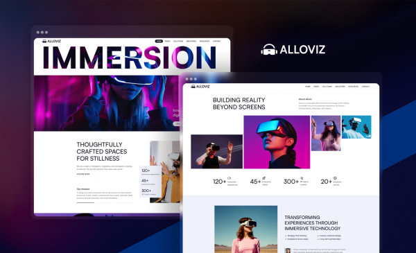 Alloviz Webflow Template