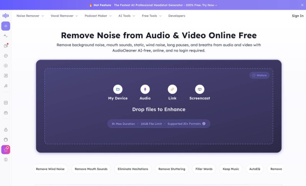 Audio Cleaner AI