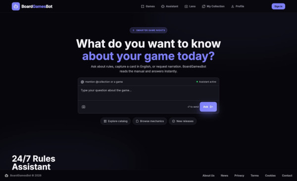 Board Games Bot