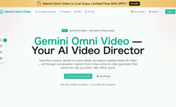 Gemini Omni Video AI Generator