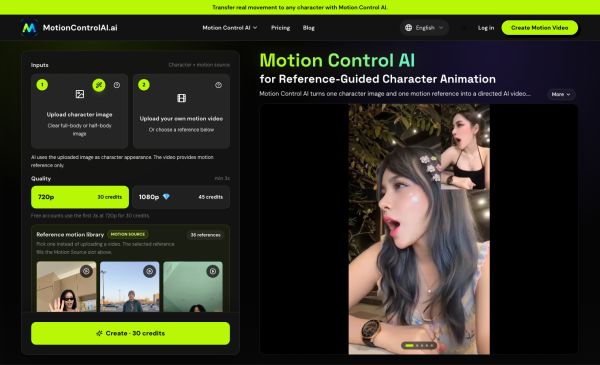 Motion Control AI