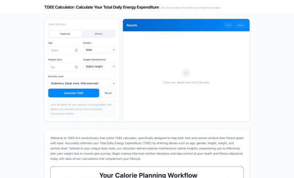 TDEE Calculator