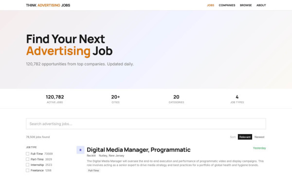 Think Advertising Jobs