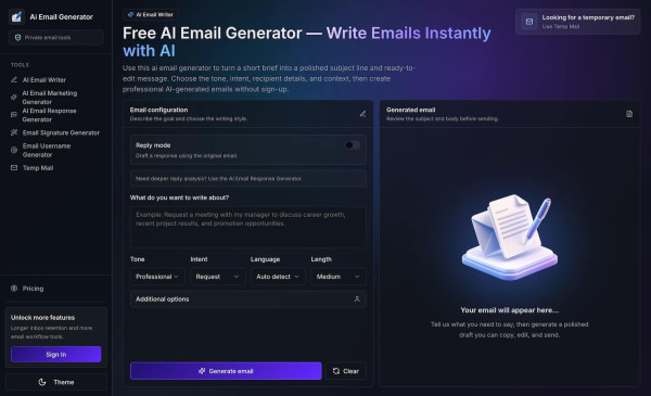 AI Email Generator