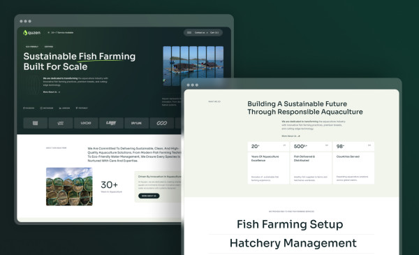 Aquzen Webflow Template