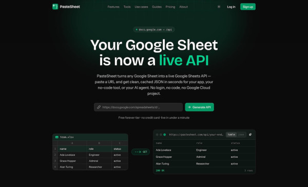 PasteSheet