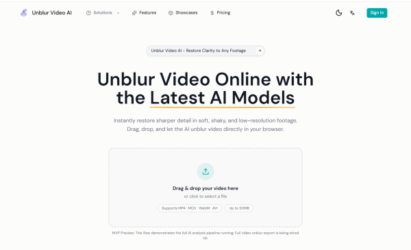 Unblur Video AI