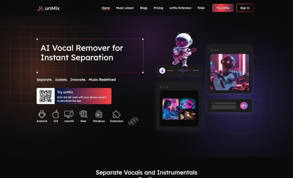 unMix Vocal Remover