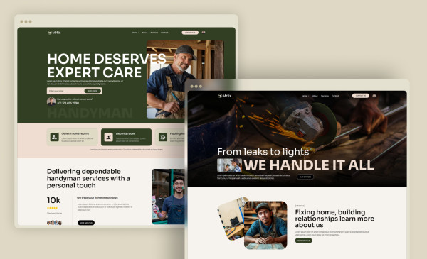 Mrfix Wix Template