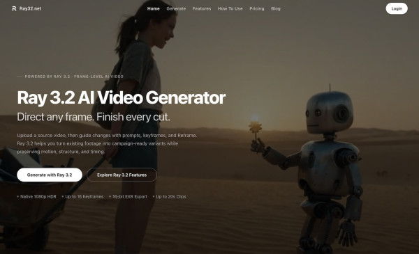 Ray AI Video Generator