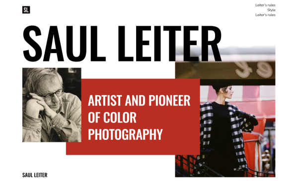 Saul Leiter Longread