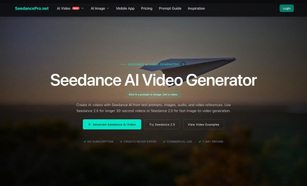 Seedance AI Video Generator