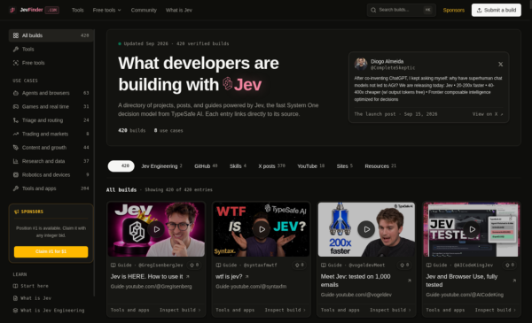 Jev Finder