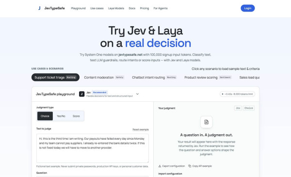 JevTypeSafe
